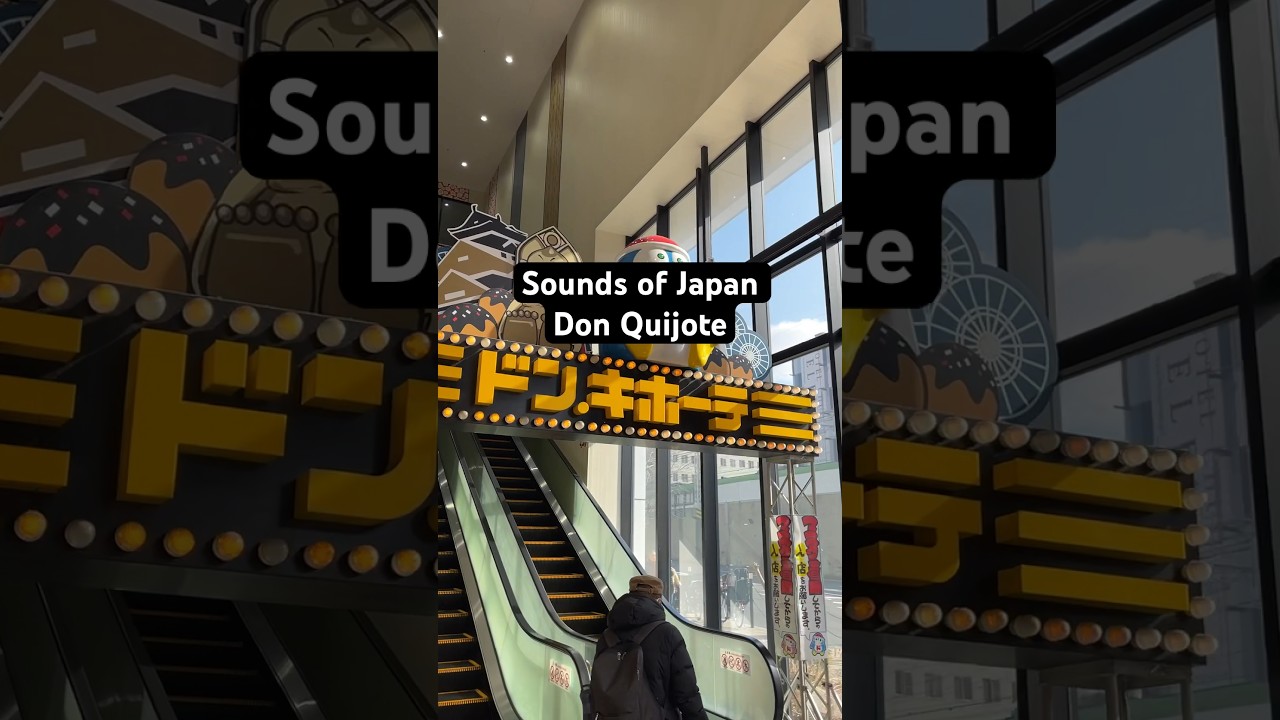 Sounds of Japan Don Quijote. #marinjapan #donquijote #discountstore #japan #japantravel #japanstore