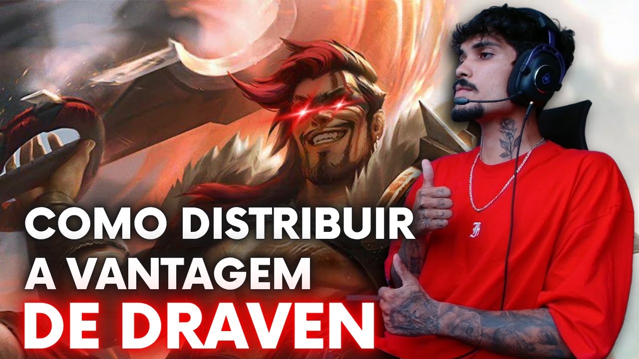 DRAVEN SEM EGO É MAIS FORTE QUE UM DRAVEN FULL BUILD!🔥💀#leagueoflegends  #leagueoflegendsbrasil #adc