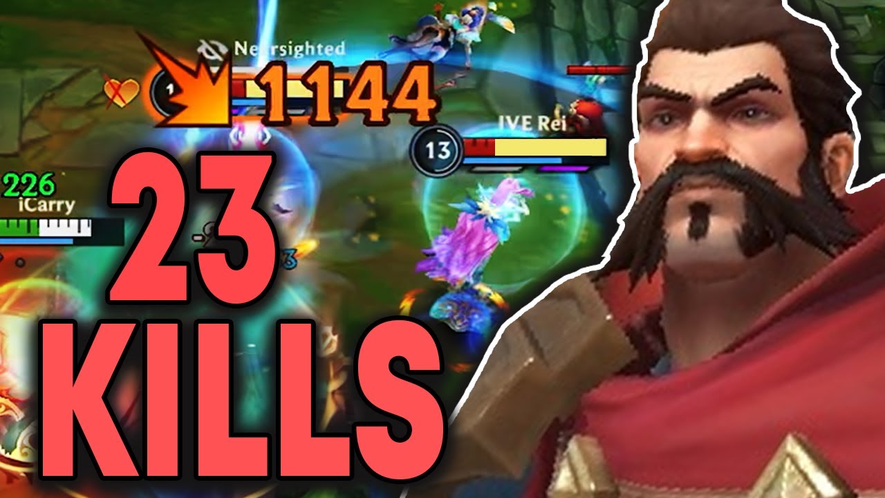Wild Rift Graves Still OP Jungle 2 Hits Only (23 Kills)