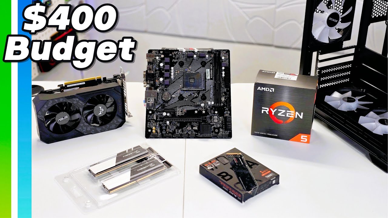 Ryzen 5 5500 + Gtx 1660 Ti gaming PC Build