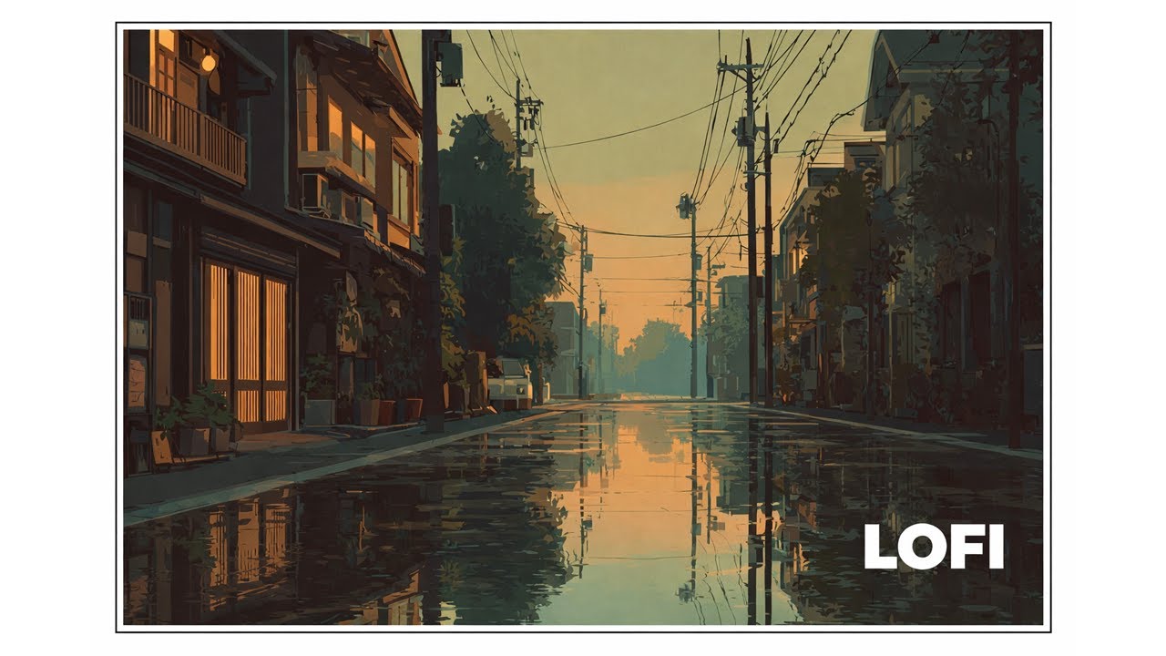 Echoes After Rain &mdash; lofi beats for calm moments after the storm, soft city lofi beats