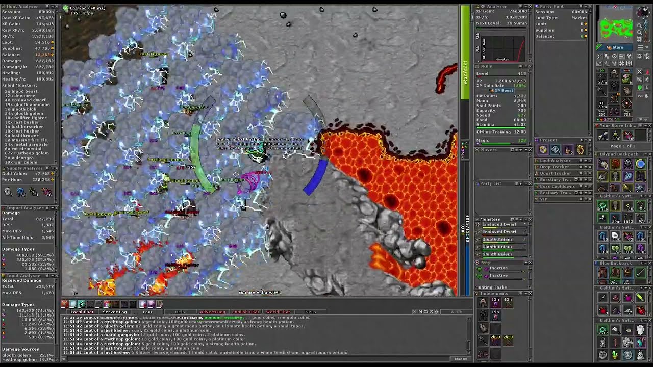 Oramond Maxxen's Dungeon ~ SOLO MS 418 ~ 3kk raw xp/h