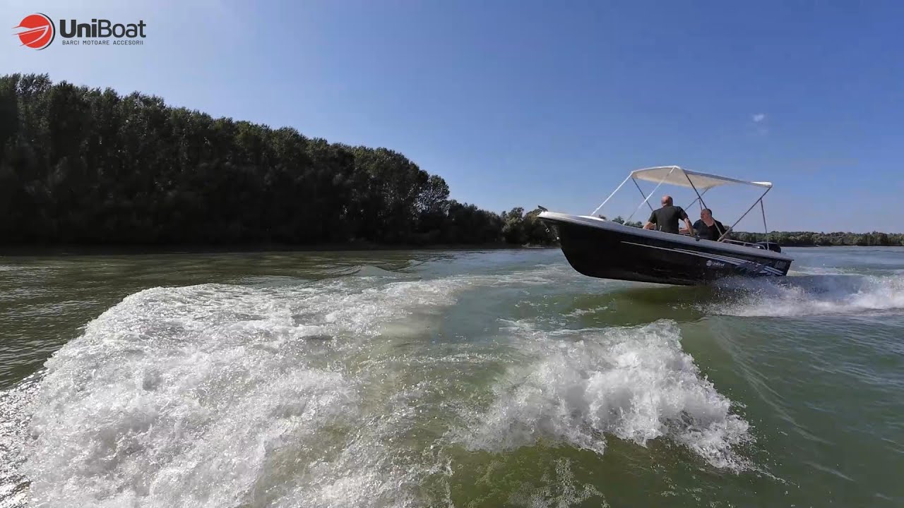 Barca SafterMarin 480 cu motor Parsun F15 PRO | Pe Dunare la Macin !