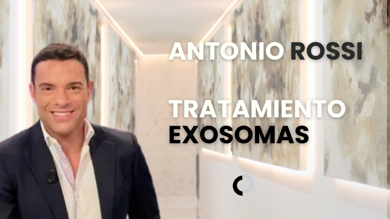 Antonio Rossi nos visita para realizarse un tratamiento de exosomas | Clínica Capilar Velázquez