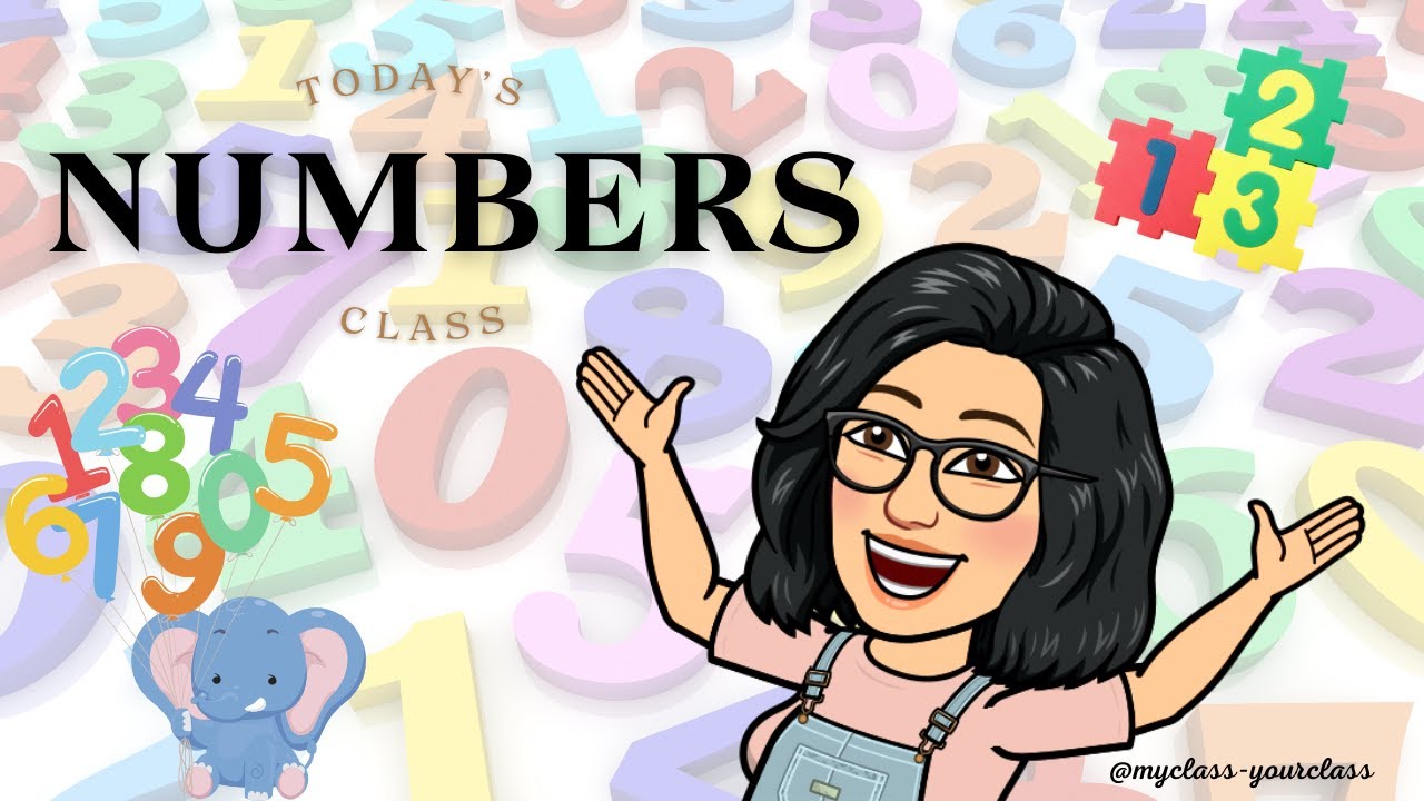 English for kids: Numbers -  English Educational Video
