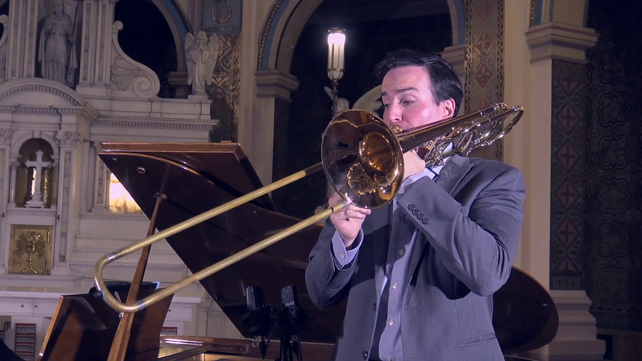Nocturne, Op. 35, No.10 - Reinhold Glière. David Binder, trombone