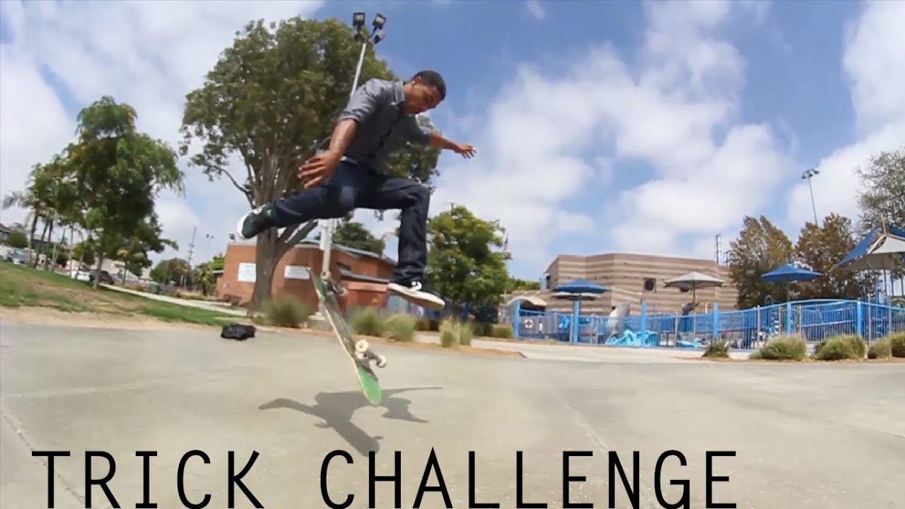 Hardflip Bs 360 - Trick Challenge w/ Lamont Holt