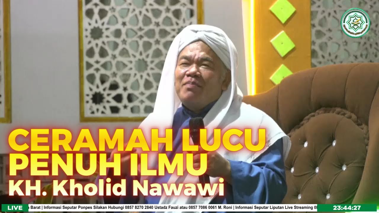 Ceramah Lucu Penuh Ilmu KH. Kholid Nawawi di Peringatan Isra Miraj & Milad Mif Al 2026