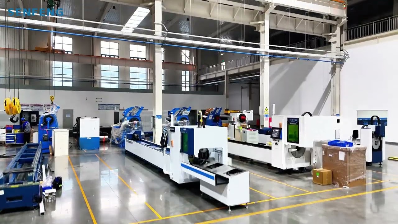 6024T | Tube Laser Cutting Machine(with Vari-pitch Support)