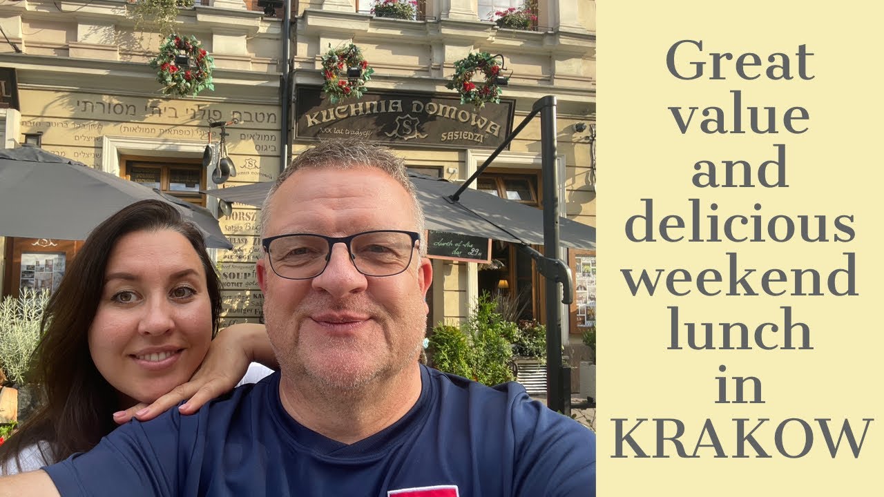 Great POLISH FOOD | KUCHNIA DOMOWA in Krakow | excellent lunch for zl29 (under $8)