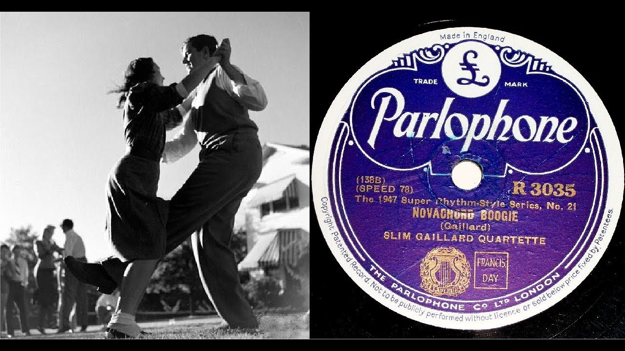 78 RPM – Slim Gaillard Quartette – Novachord Boogie (1947)