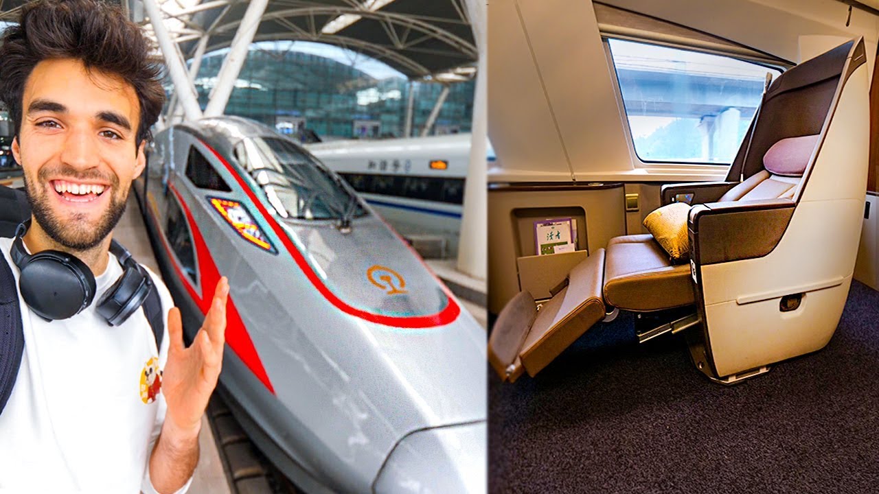 WORLD&rsquo;S BEST FIRST CLASS BULLET TRAIN SEAT ($29)!