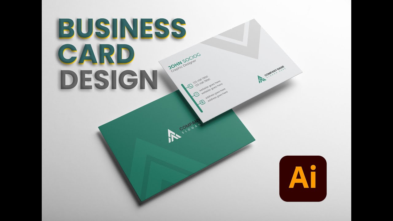 Business Card Design || Adobe Illustrator #adobeillustrator #graphicdesign