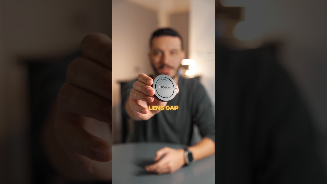 Настройте баланс белого с помощью крышки объектива Sony! #sony #кинопроизводство