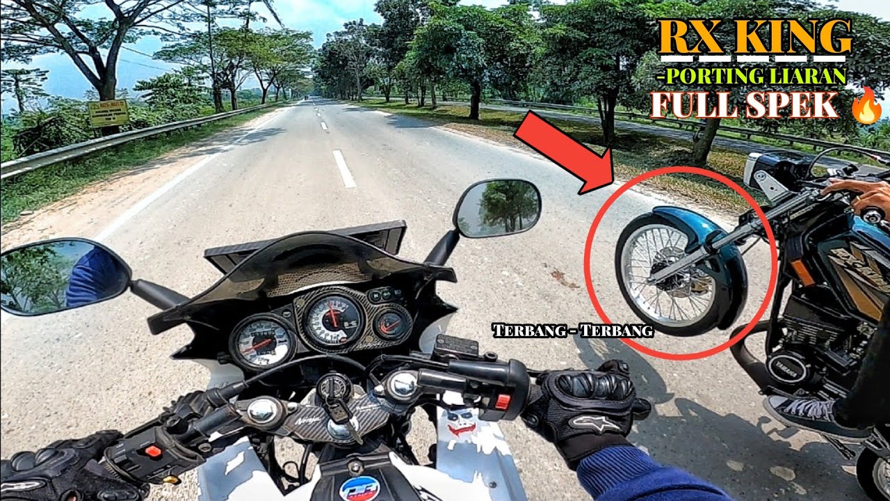 RX KING THE REAL OF JET DARAT ⁉️ SPEK TERBANG TERBANG PORTING LIARAN🔥- Ninja rr vs rx king