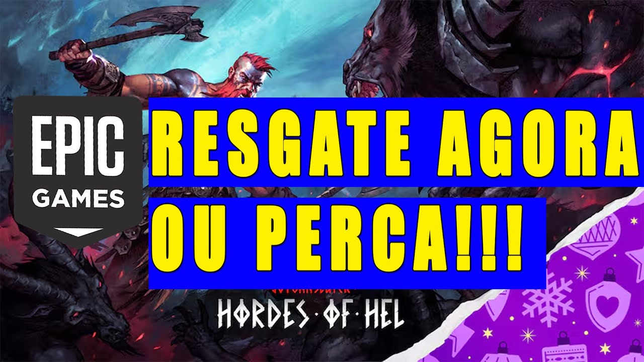 VOCÊ TEM SÓ 24H PRA RESGATAR ESSE JOGO GRATUITO NA EPIC GAMES!
