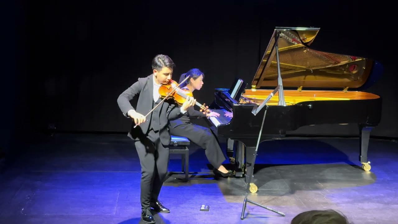 Grieg violin and piano sonata no. 3 in c minor, Juan-José Peña / Nurry Lee