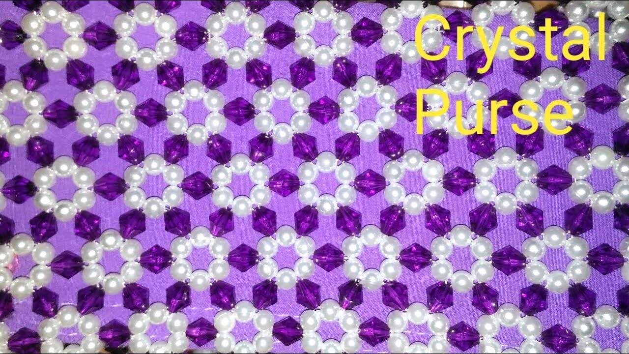 How to Make Crystal Purse /Beaded hand Purse  Design 13 | Nomi.Namita crafts|
