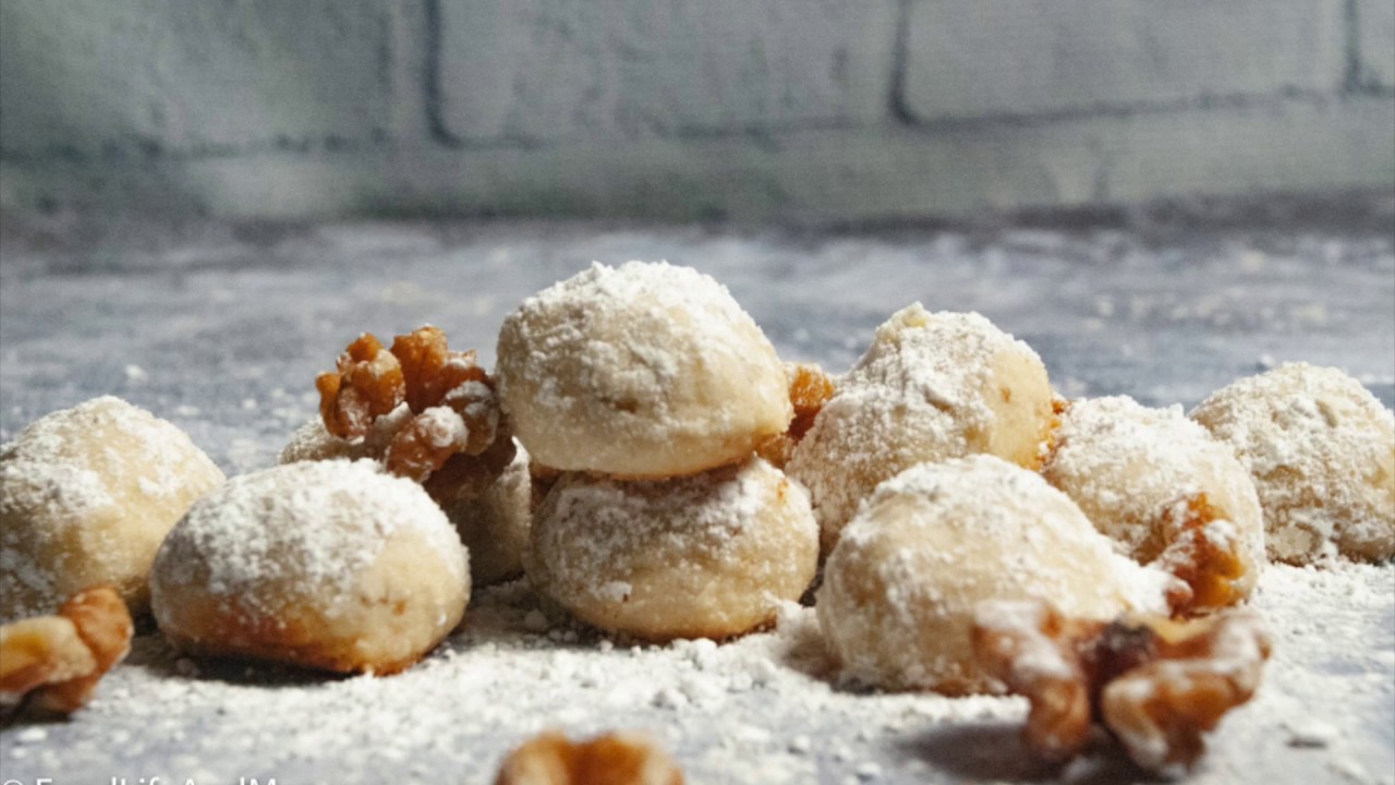 Russian Tea Cakes Recipe | Butterballs Recipe | Italian Wedding Cookie Recipe | FoodLifeAndMoney