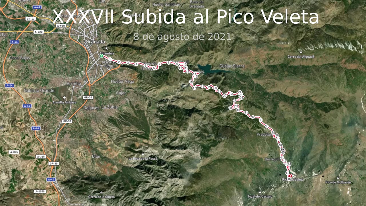 2021-08-08 XXXVII Subida al Pico Veleta 4K 60 fps