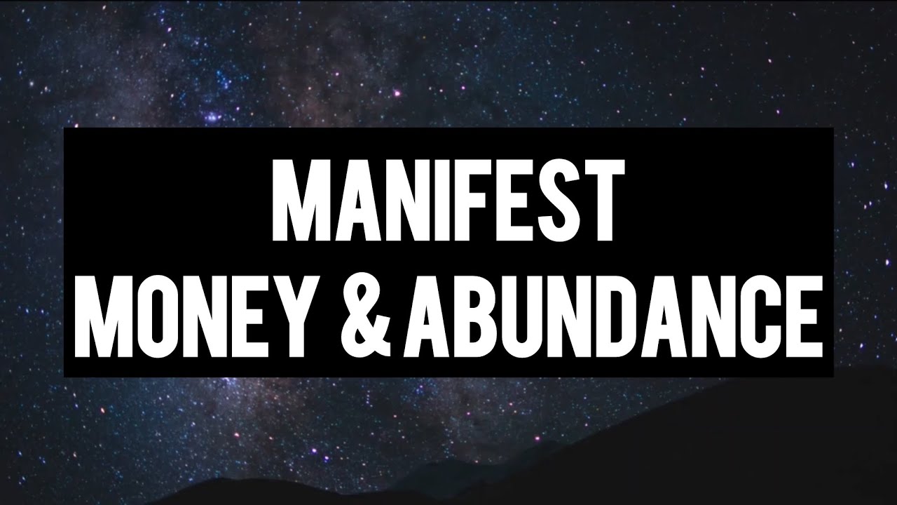 5 Minute Money manifesting guided meditation