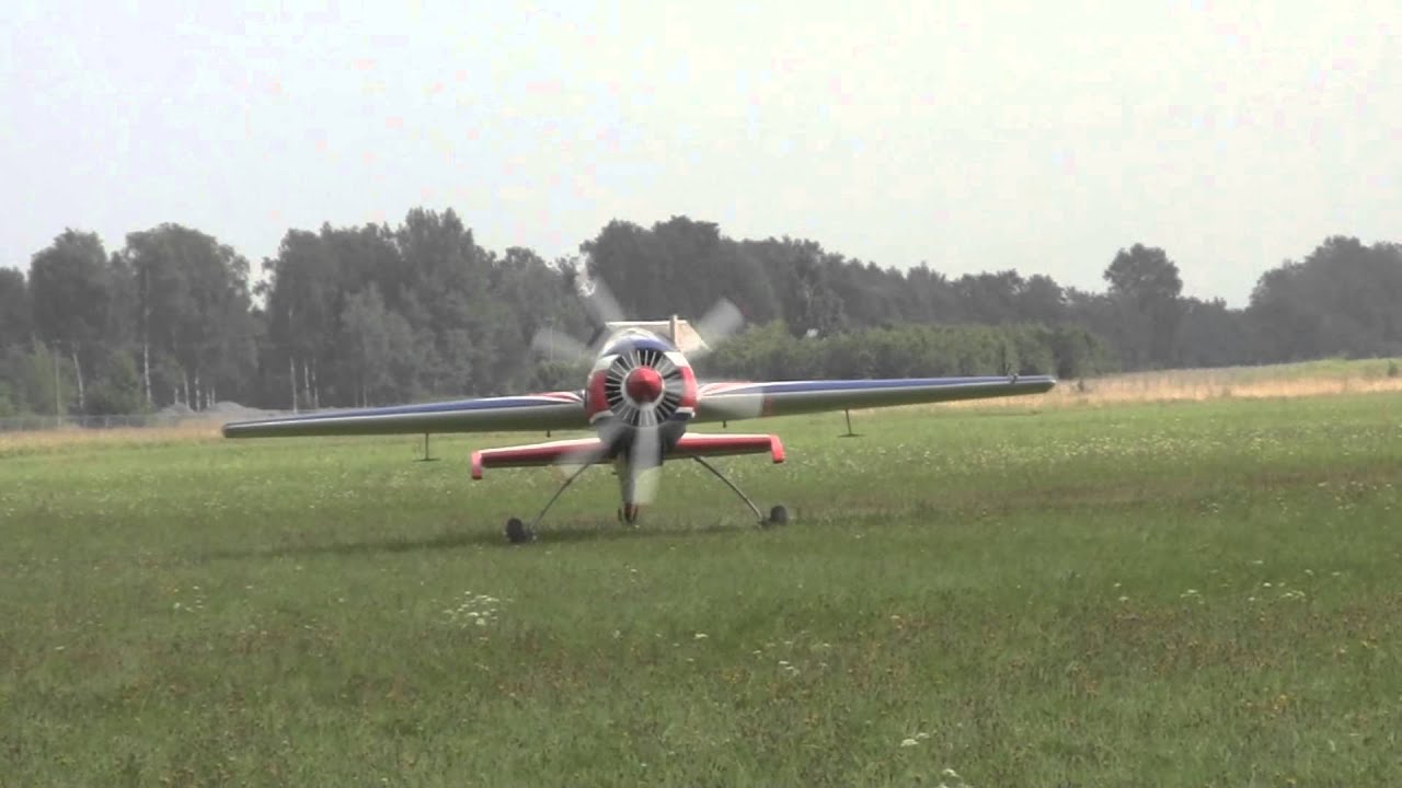 First solo flight with Yak-55M