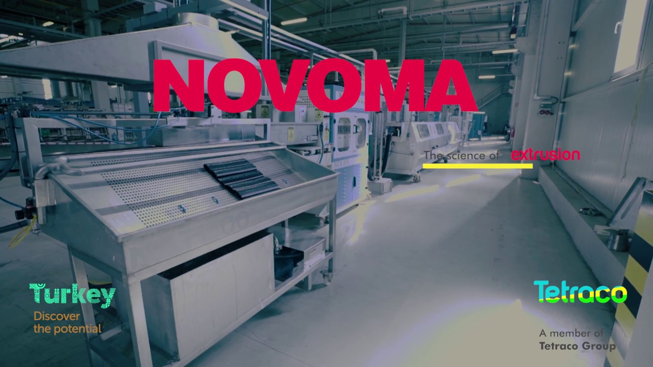 Knitted Rubber Hose Extrusion Line - Novoma Extrusion - Örgülü Kauçuk Hortum Ekstruzyon Hattı