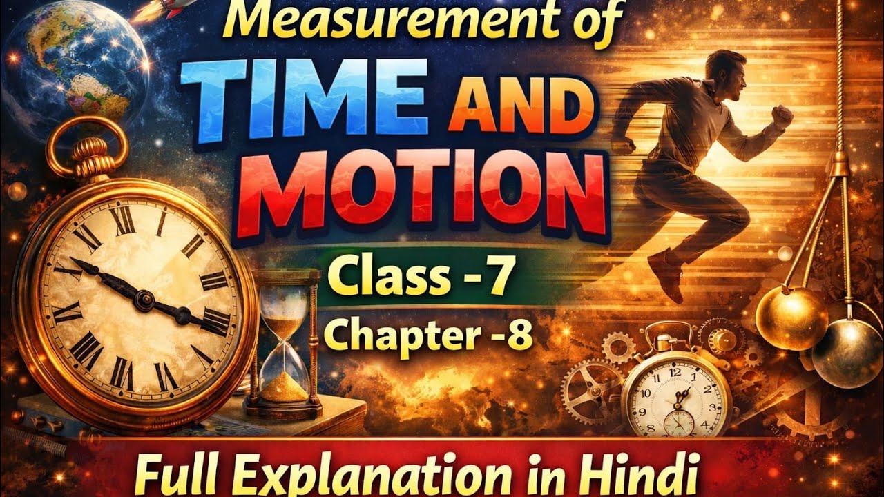 Chapter 8 Measurement of Time and Motion|CBSE class-7 Science (physic)|Full Chapter Explained|part-2