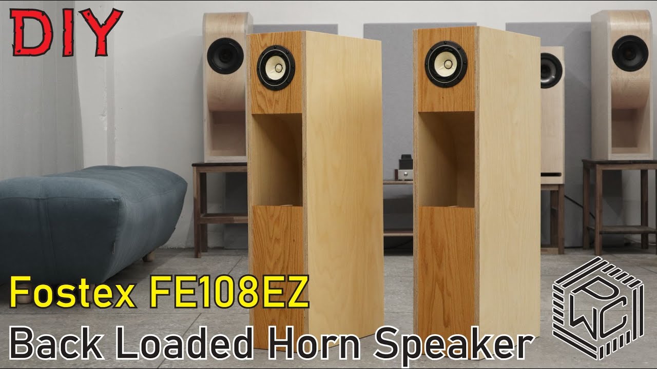 Fostex FE108EZ / 포스텍스 백로디드혼 스피커 / Back Loaded Horn Speaker