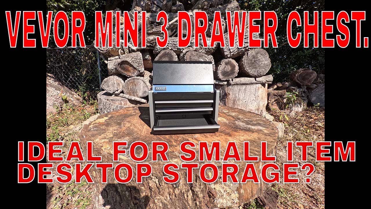 Can the VEVOR Mini 3 drawer chest be the answer to your small item storage problems? Let’s review.