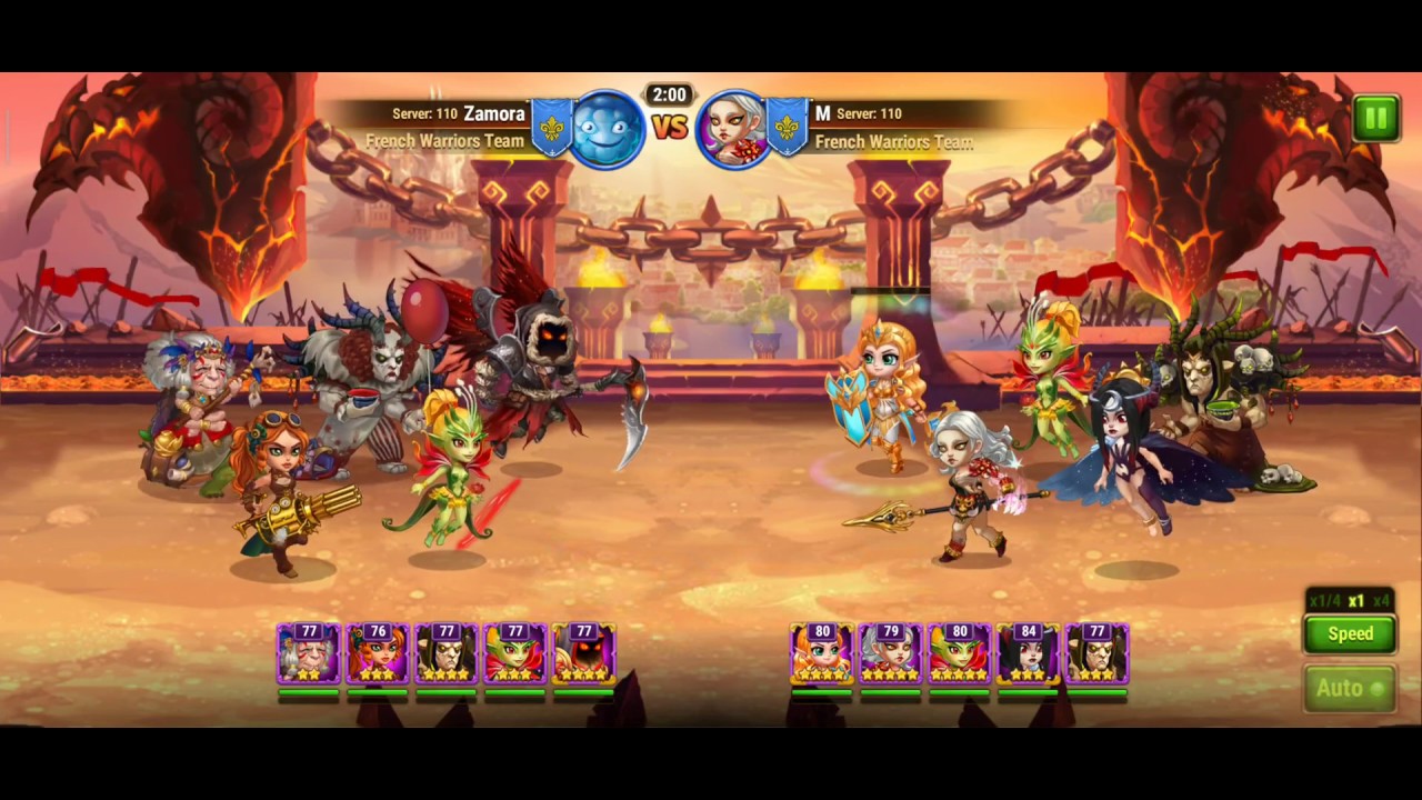 Hero wars Maya combo