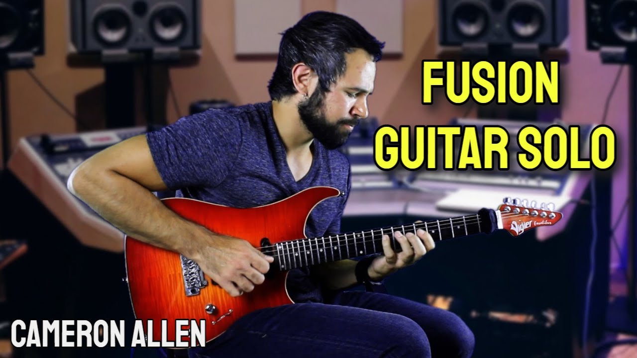 Fusion Guitar Solo (Live in Studio) | Cameron Allen