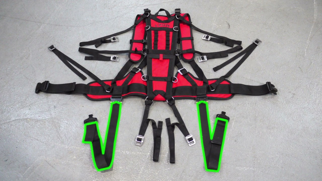 Lyon Stretcher Support and Carry Harness