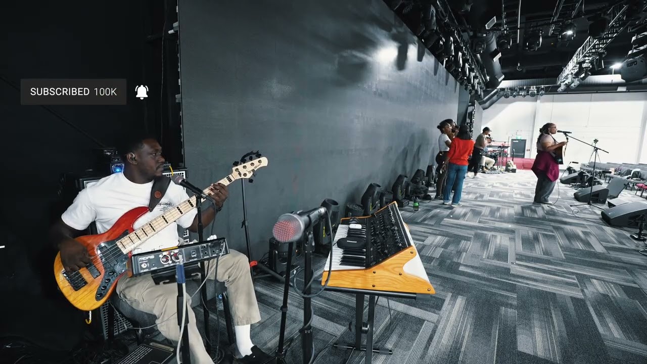 Full Rehearsal and Sound Check with Jamie Grace