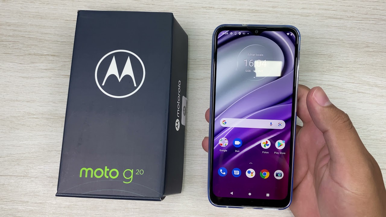 Moto G20 - Unboxing e Primeiras Impressões