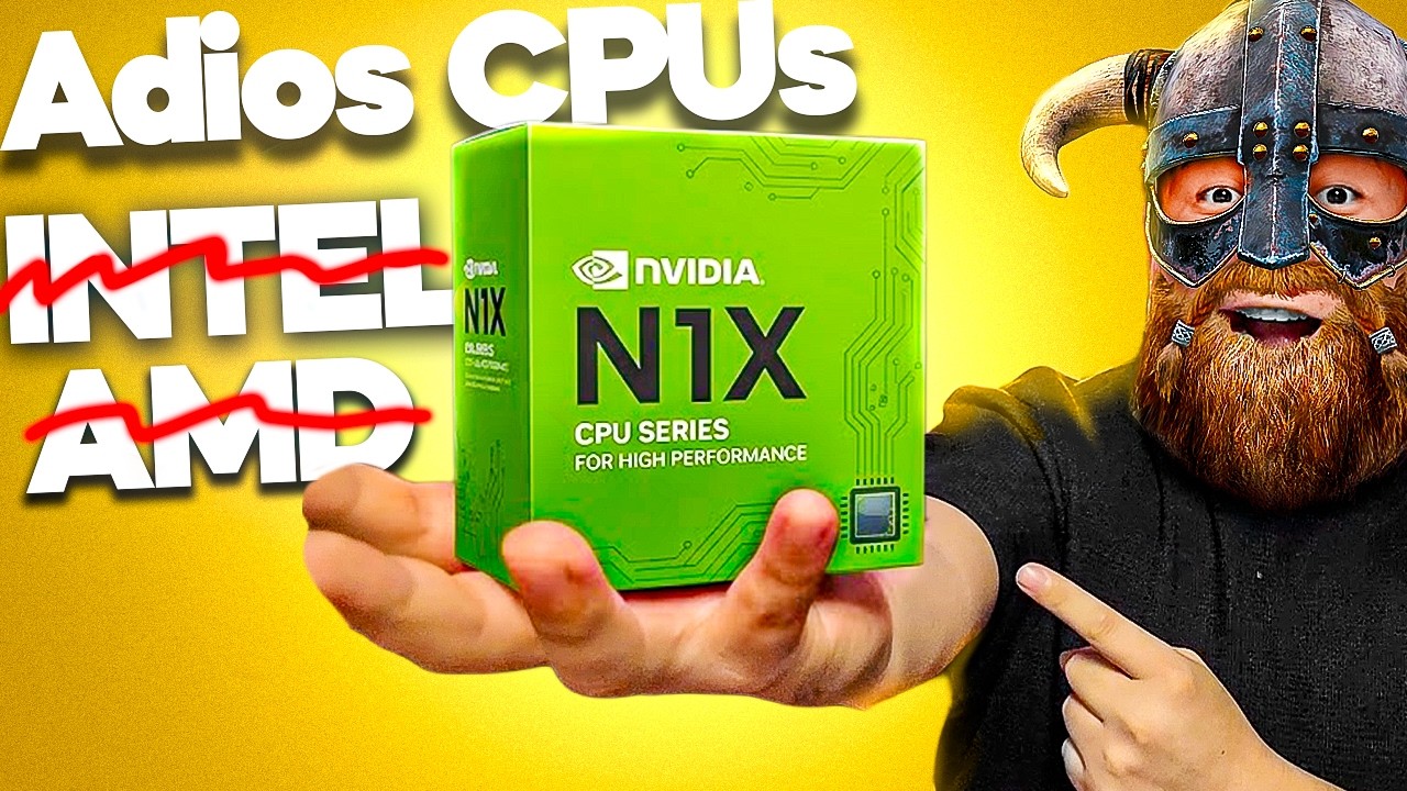 NVIDIA lanza su propia CPU y CAMBIA TODO 😮
