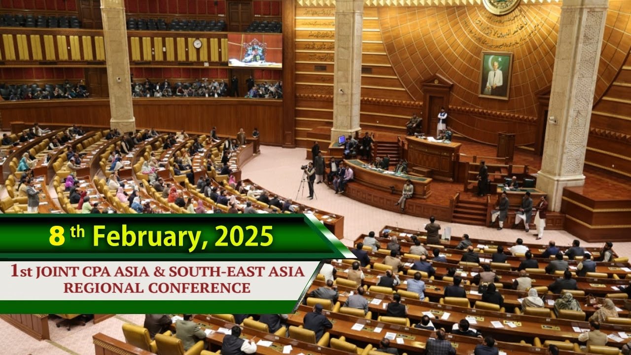 1st Joint Conference of Parliaments  (CPA)  |  PTV  PARLIAMENT | 08-02-2025 - Part 3