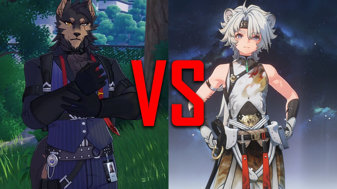 Wuthering Waves VS Neverness to Everness Lingyang Inferno Rider VS Skia Ghost Rider