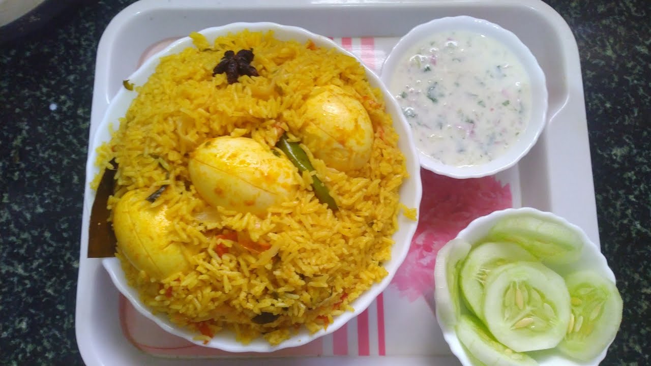 Anda Palav | Egg Biryani