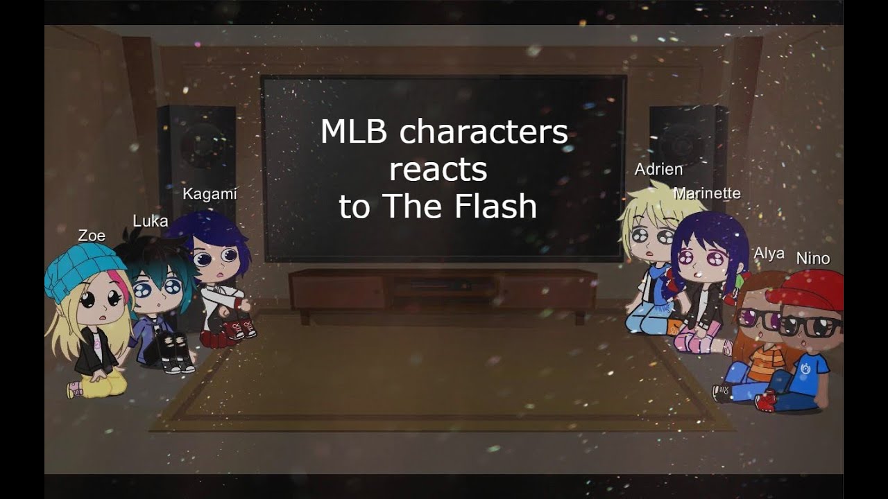 MLB characters reacts to The Flash || mlb || series || the flash || part 1/??
