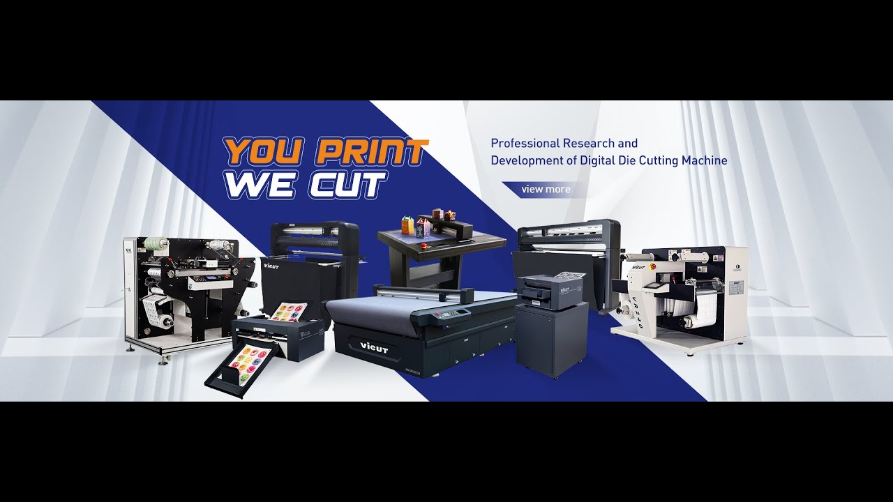 Vicut Products Highlights #machine #diecutting #factory #sticker