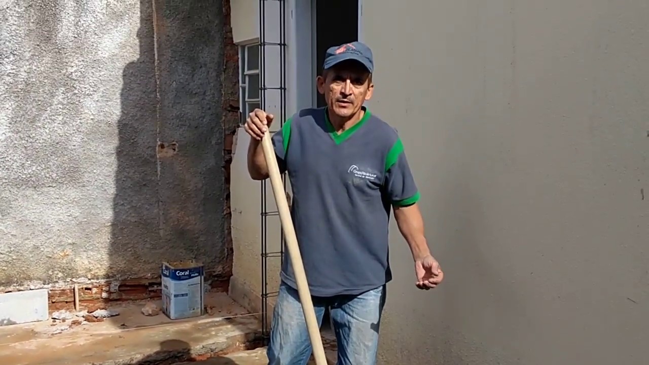 Já viu fazer concreto assim, fica bom