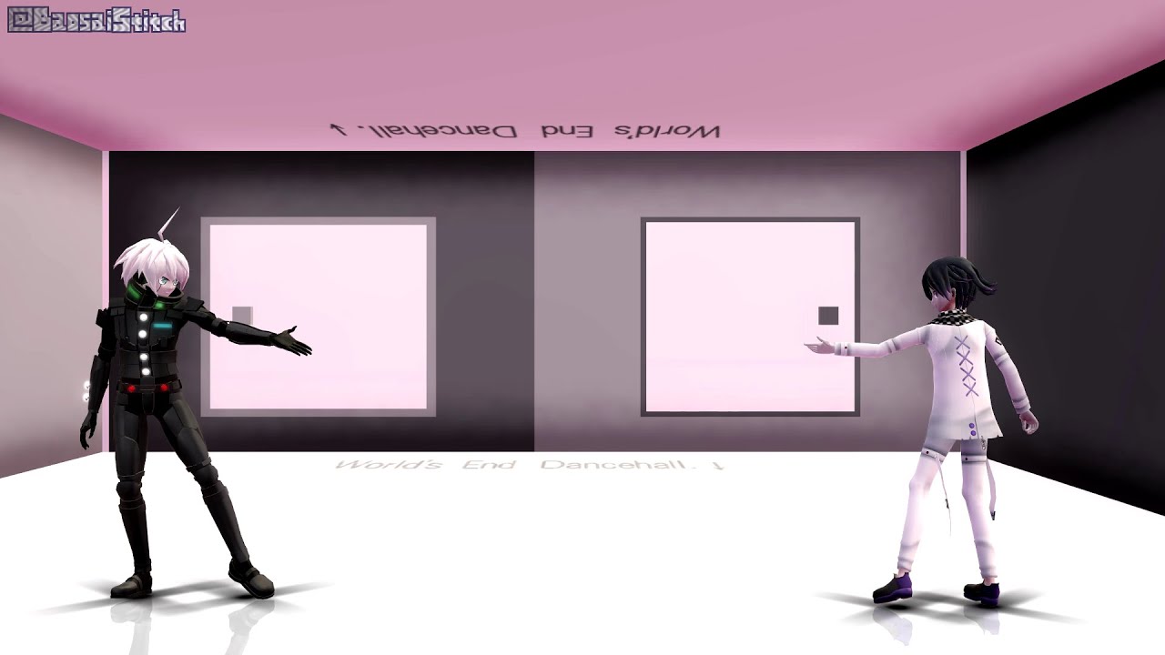 【Danganronpa MMD】World's End Dancehall 【K1-B0 and Ouma】