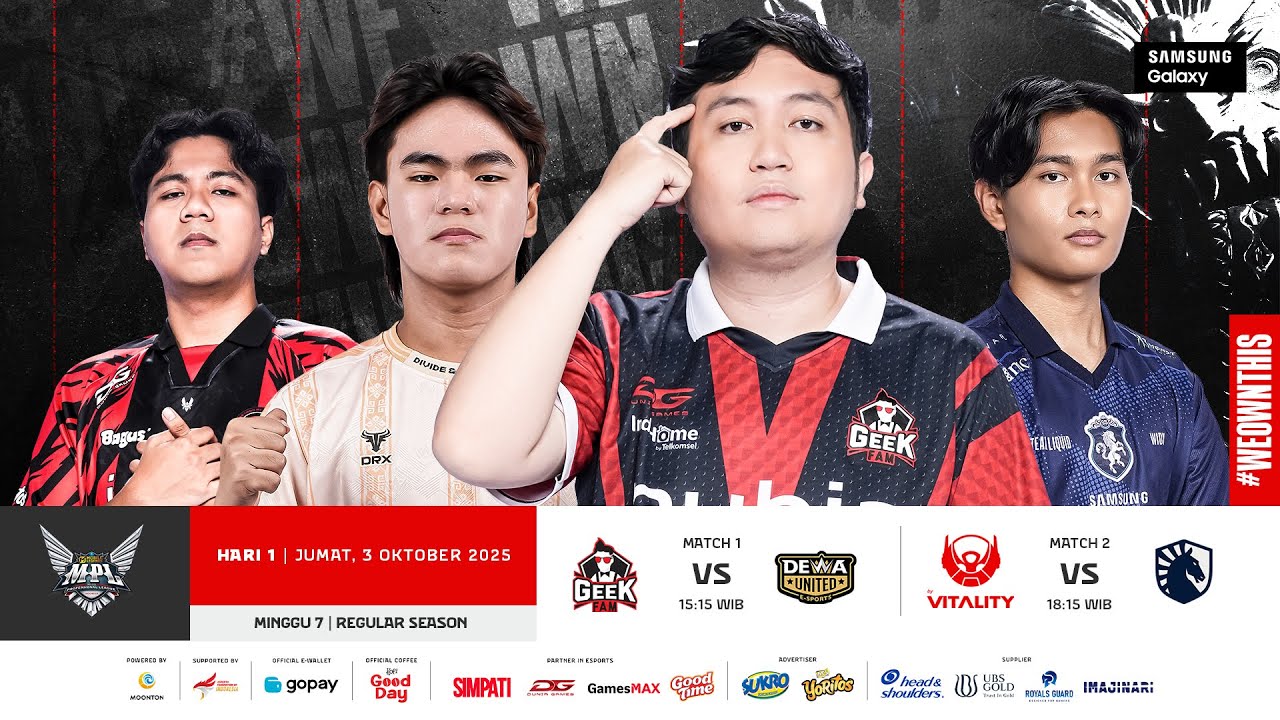 🔴 LIVE | MPL ID S16 | RS Hari 1 Minggu 7 | Bahasa Indonesia