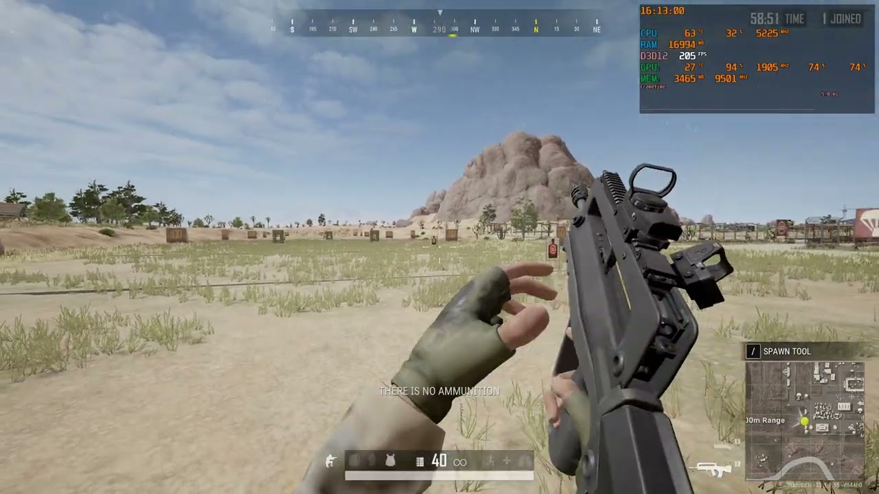 PUBG 1440p RTX 3080 benchmark