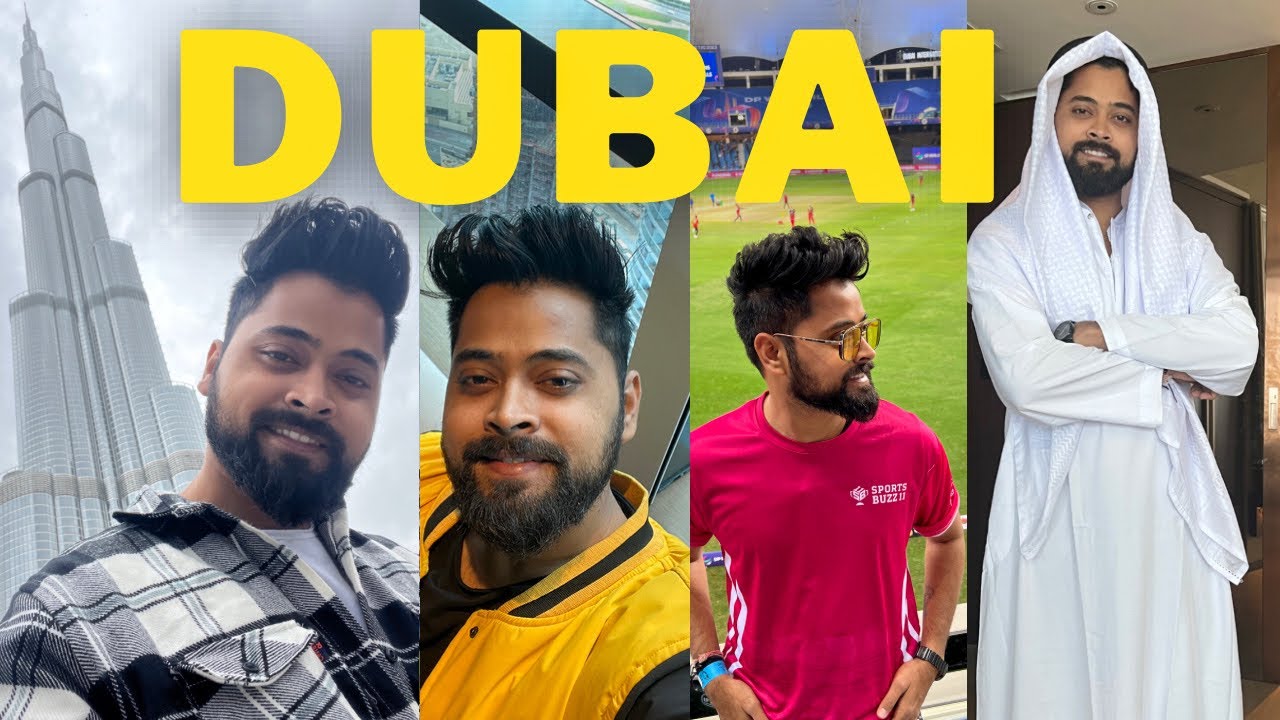 Flight To Dubai | Kushal Mistry in DUBAI | Ahmedabad to Dubai