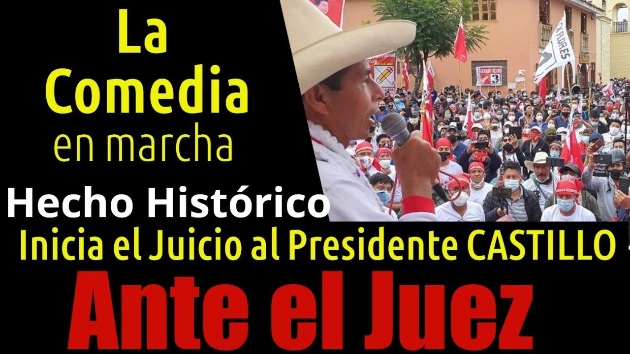 INICIO DEL JUCIO AL PRESIDENTE PEDRO CASTILLO TERRONES - COMPARTE Y SUSCRÍBETE