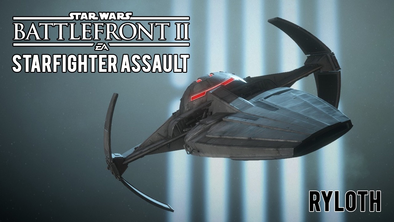 Star Wars Battlefront II: Starfighter Assault (PS4) no commentary - RYLOTH Scimitar