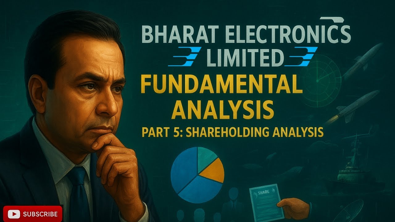 BEL Fundamental Analysis | Part 5: Shareholding Analysis #belsharenews #bharatelectronics