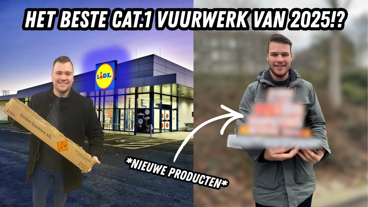 LIDL HEEFT SUPER GOED CAT 1 KNALVUURWERK!
